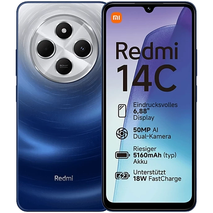 گوشی شیائومی Redmi 14C حافظه 256 رم 8