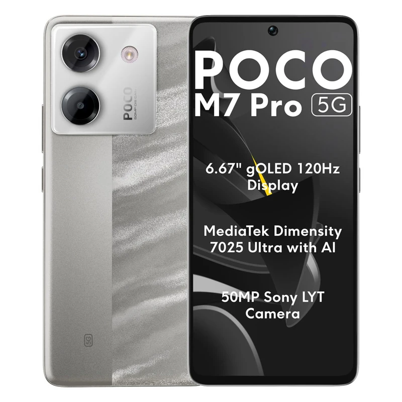 گوشی شیائومی (5G) Poco M7 PRO حافظه 512 رم 12